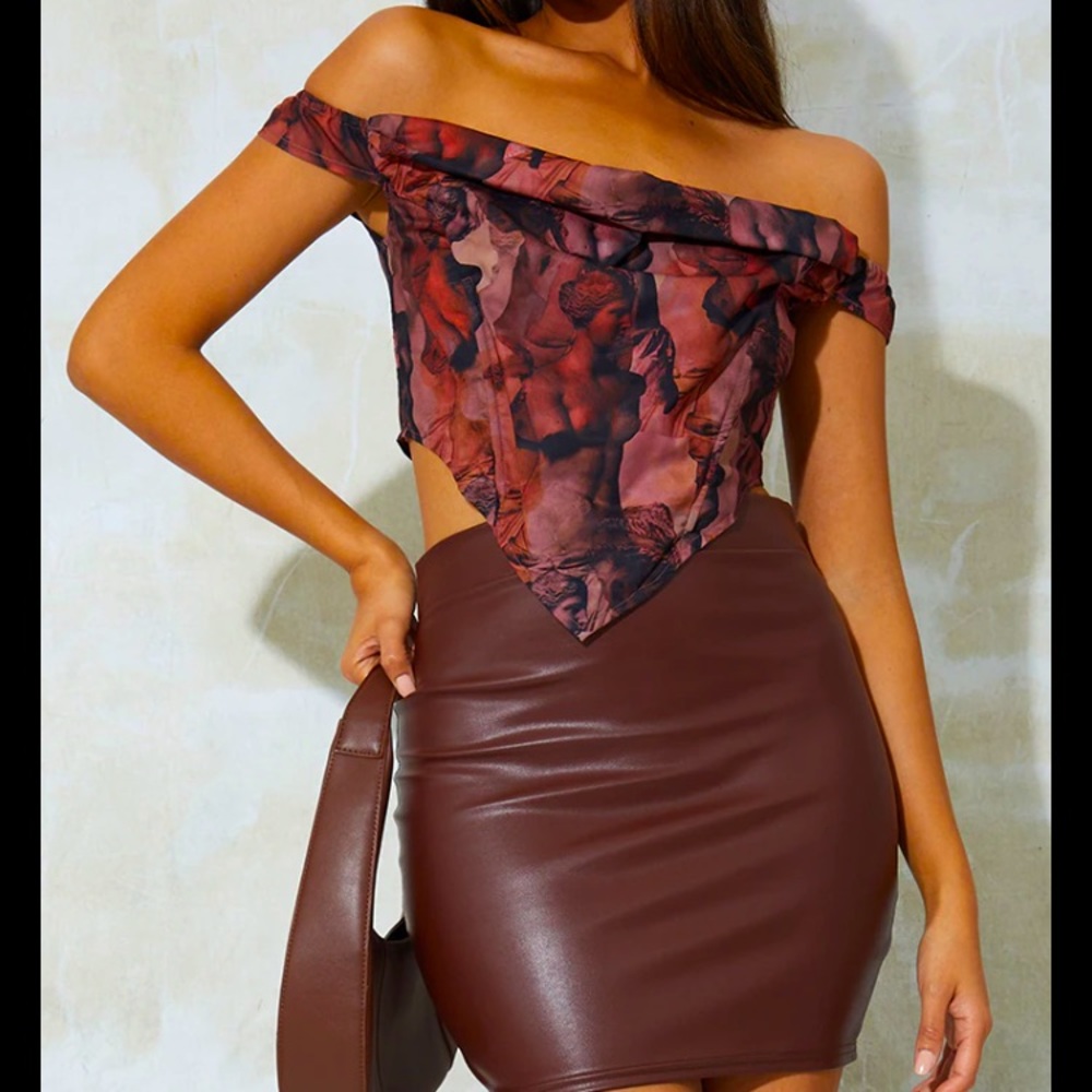Renaissance Print Corset Top!
